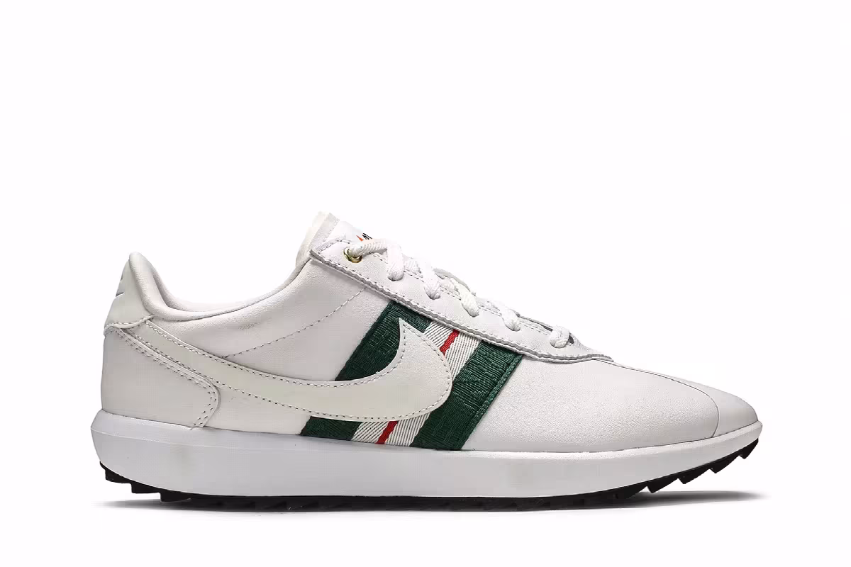 Nike Women's Cortez Golf White Gorge Green, view 2