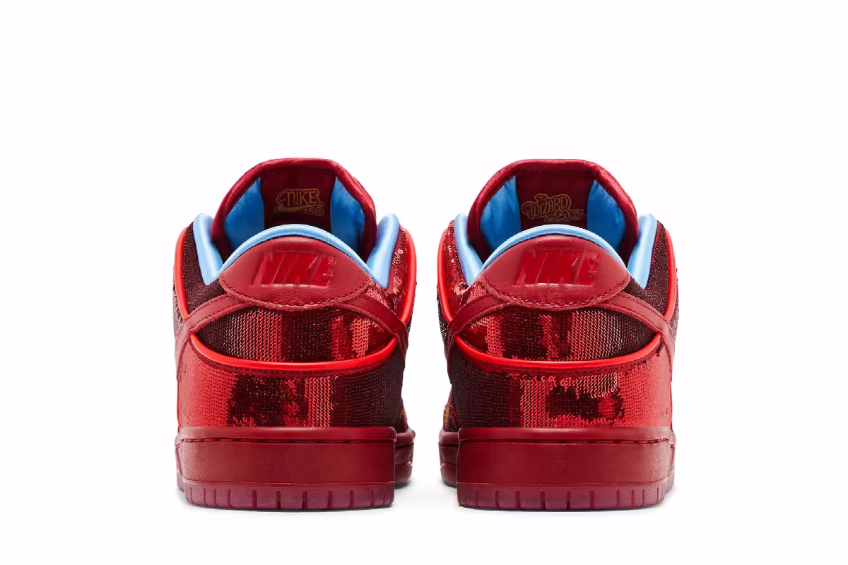 The Wizard of Oz x Nike Dunk Low SB Ruby Red Slipper, view 7