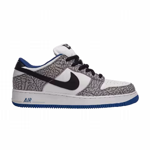 Nike Supreme x Dunk Low Pro SB x Air Force 1 'White Cement'
