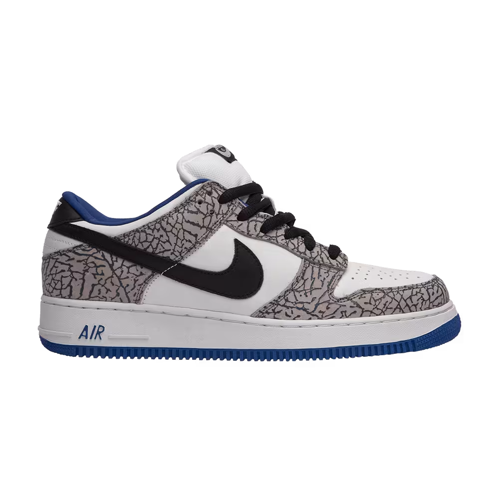 Nike Supreme x Dunk Low Pro SB x Air Force 1 White Cement
