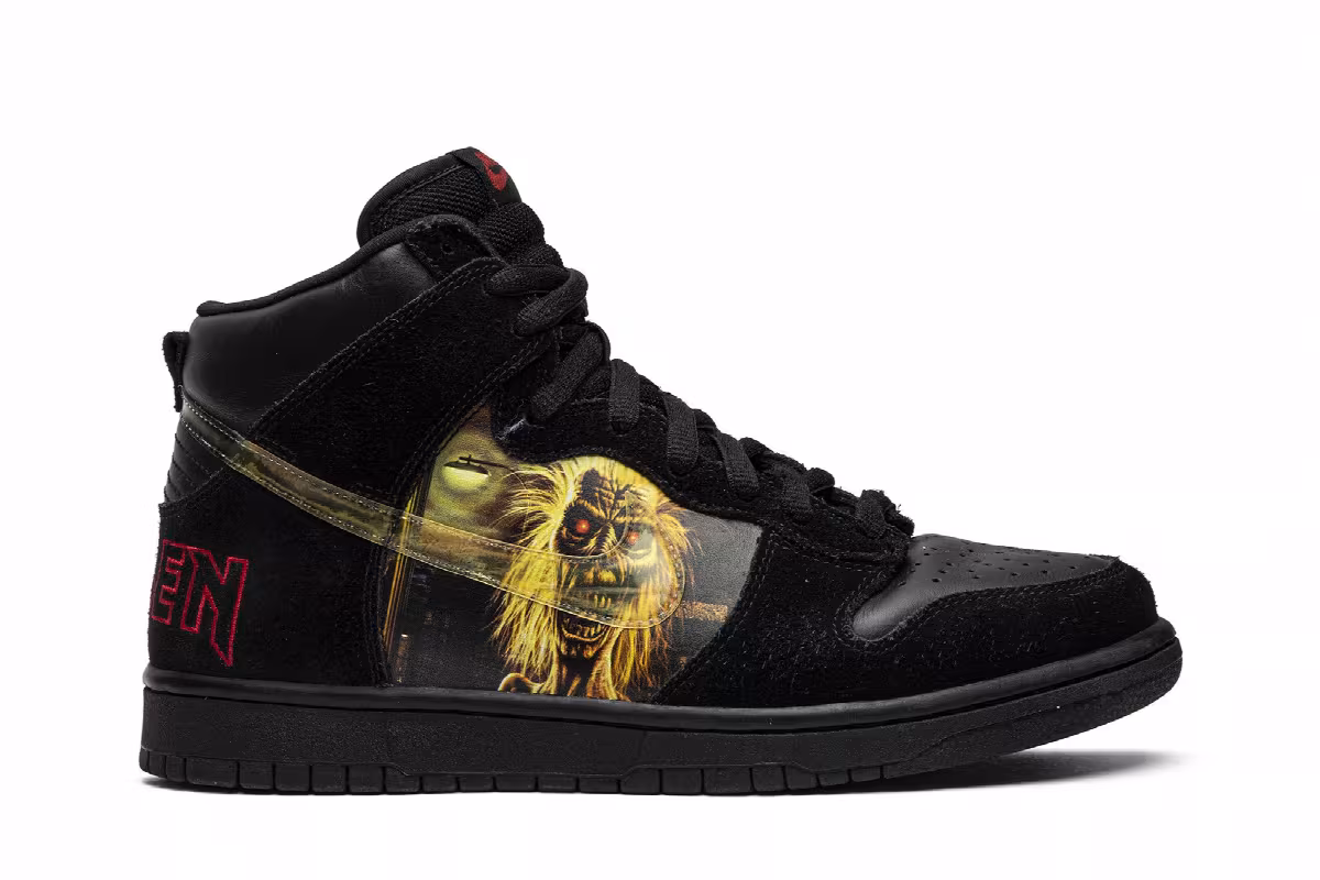 Nike Dunk High Sb Iron Maiden, view 2