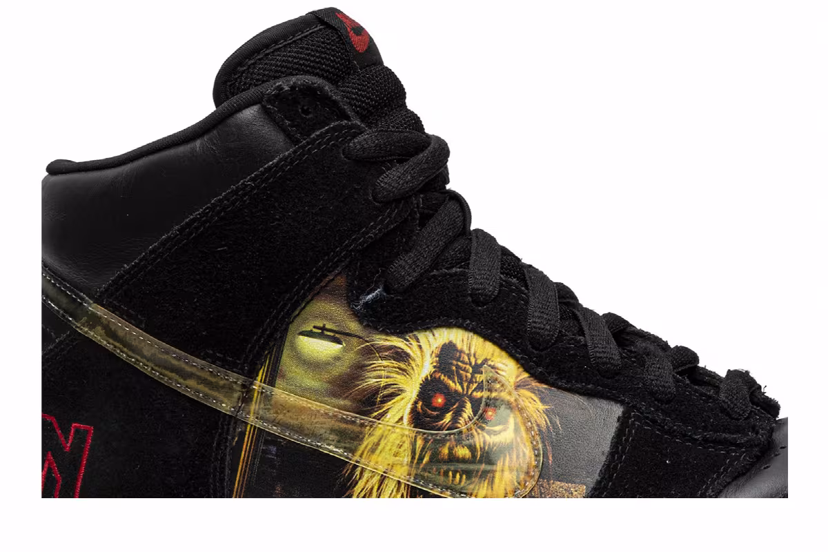 Nike Dunk High Sb Iron Maiden, view 3
