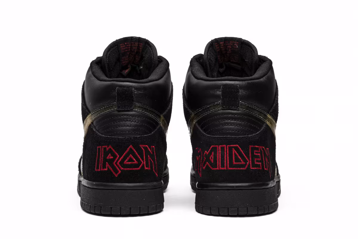 Nike Dunk High Sb Iron Maiden, view 7