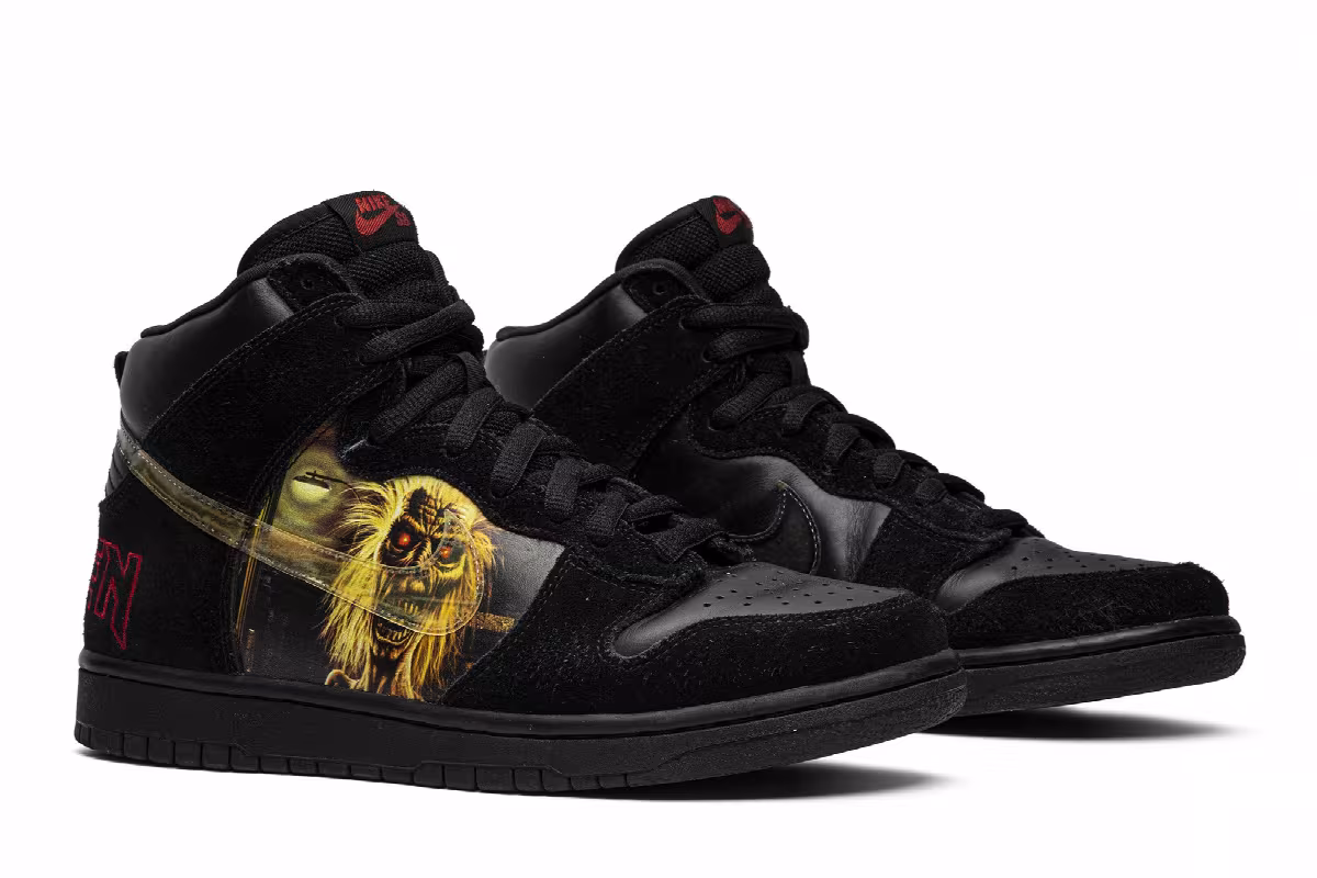 Nike Dunk High Sb Iron Maiden, view 9