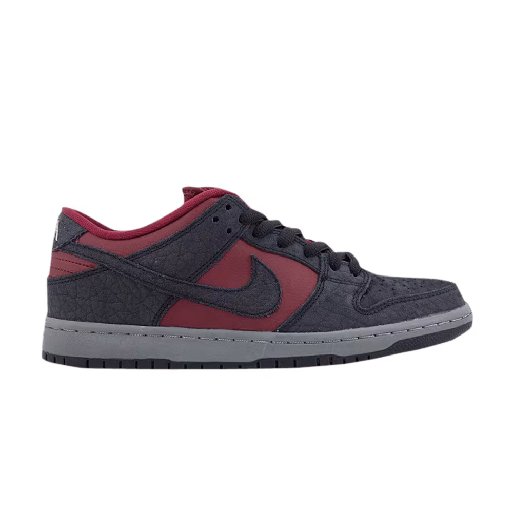 Nike Dunk Low Pro SB Black Team Red