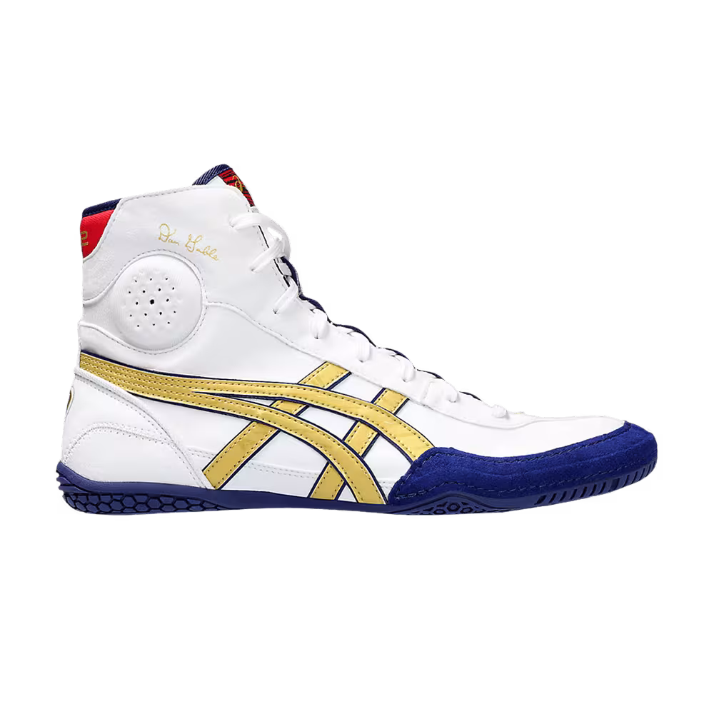Asics Dan Gable Evo 3 White Rich Gold