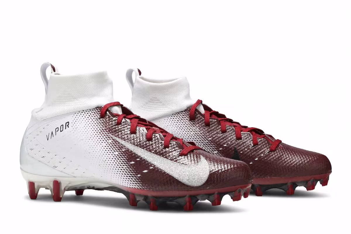 Nike Vapor Untouchable 3 Pro White Crimson, view 9