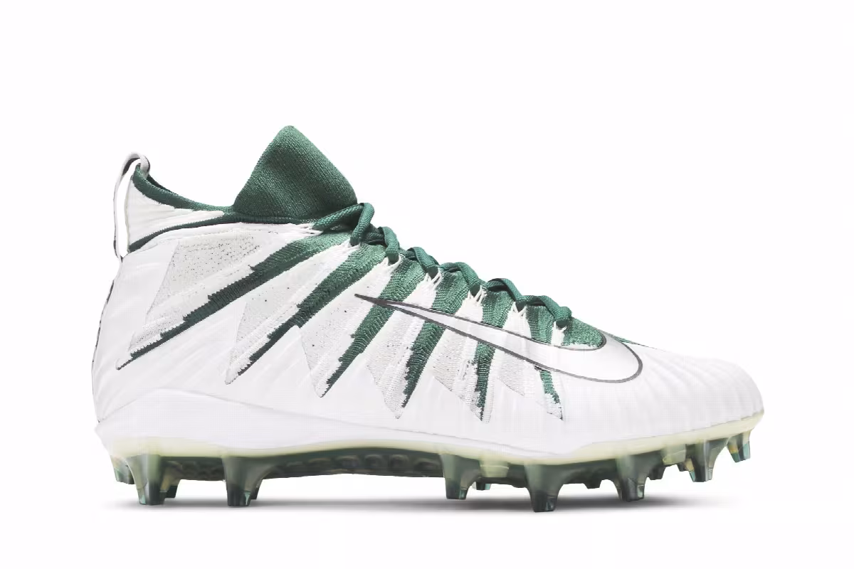 Nike Alpha Menace Elite White Gorge Green, view 2