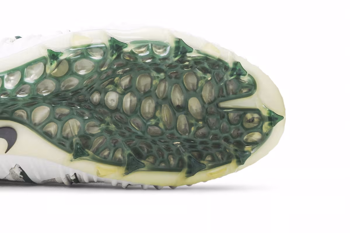 Nike Alpha Menace Elite White Gorge Green, view 6