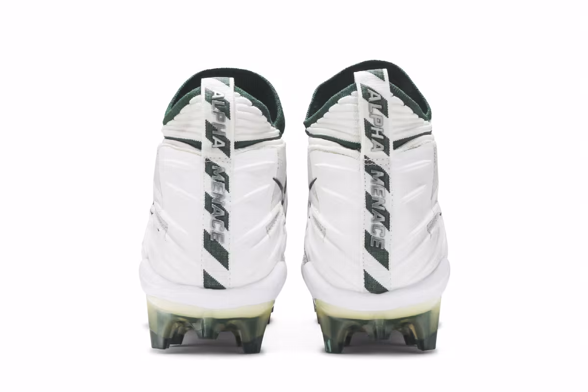 Nike Alpha Menace Elite White Gorge Green, view 7
