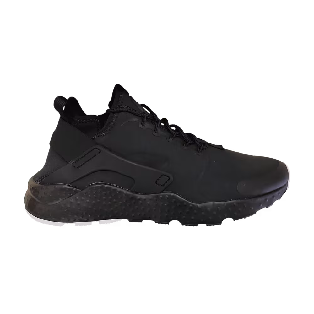 Nike Women's Air Huarache Run Ultra Premium Black Blue Tint White