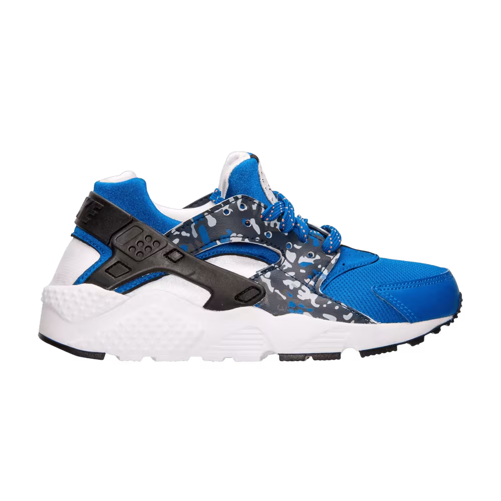 Nike Huarache Run Print GS Game Royal Camo