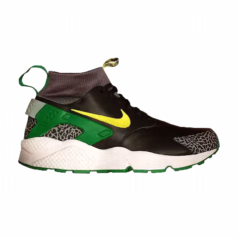 Nike Air Huarache Run Mid Qs "Oregon Duckrache' PE