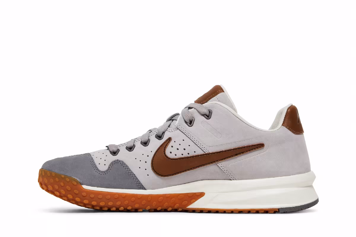 Nike Baseballism x Alpha Huarache Flag Turf 2 Atmosphere Grey, view 4
