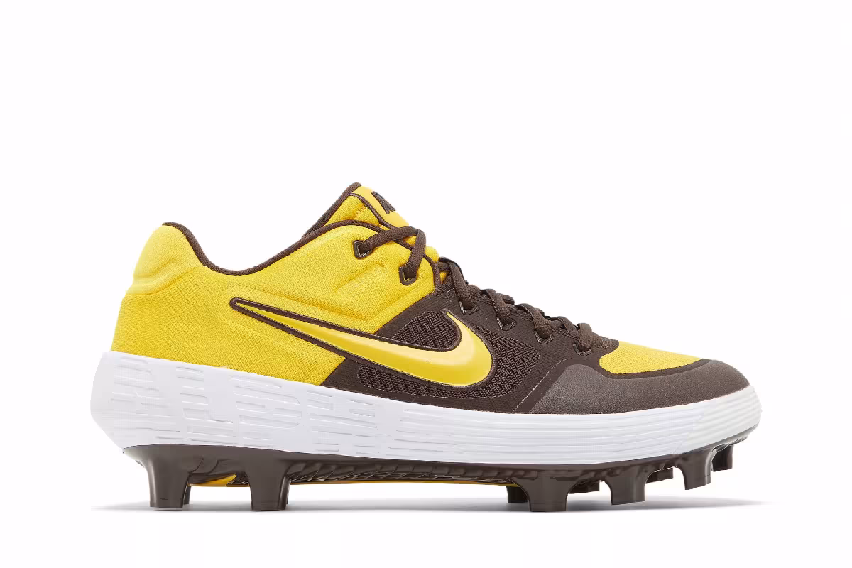 Nike Alpha Huarache Elite 2 Mid MCS San Diego Padres, view 2