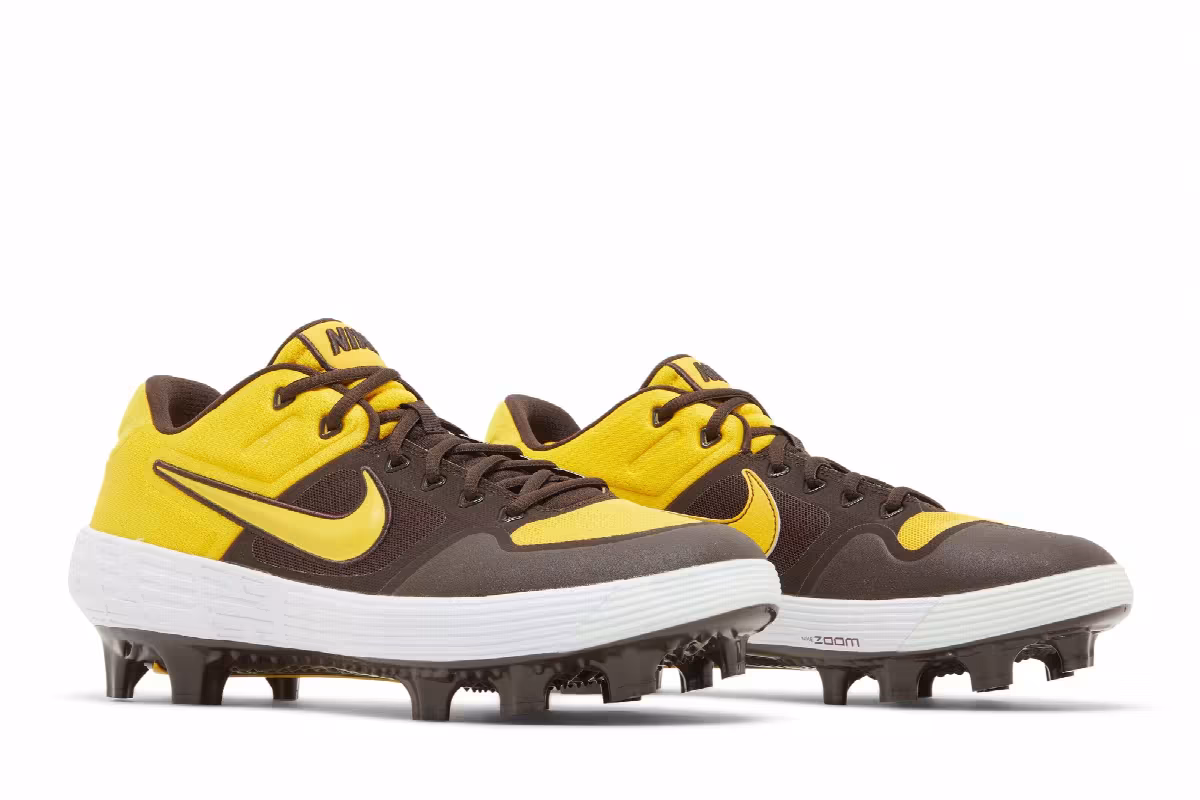 Nike Alpha Huarache Elite 2 Mid MCS San Diego Padres, view 9