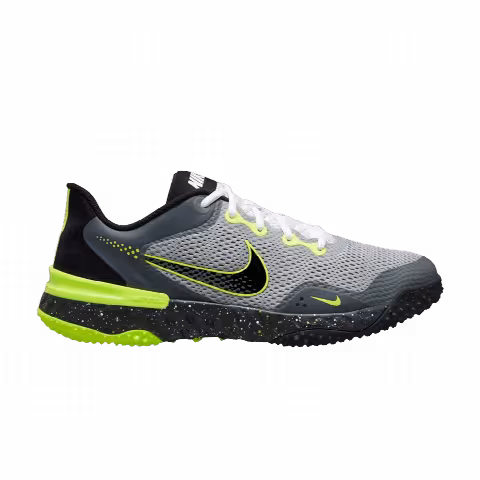 Nike Alpha Huarache Elite 3 Turf 'Light Smoke Grey Volt'