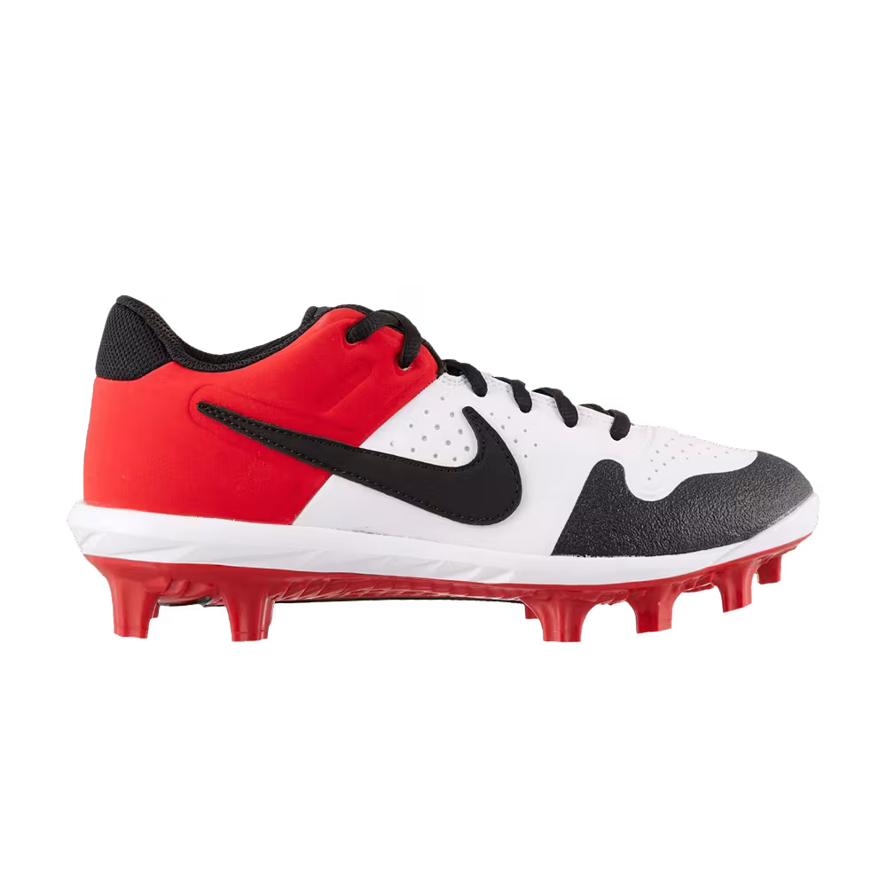 Nike Alpha Huarache Varsity Low MCS GS White University Red