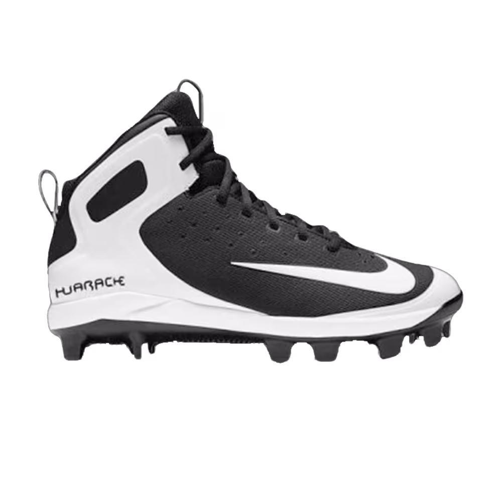 Nike Alpha Huarache Pro Mid MCS Black White