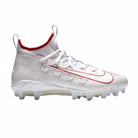 Nike Alpha Huarache 6 Elite LAX Premium 'White University Red'