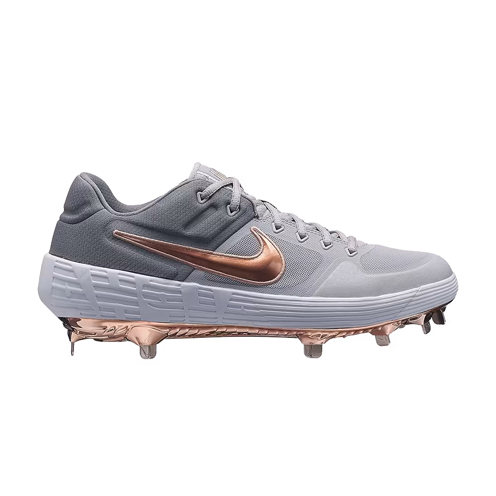 Nike Alpha Huarache Elite 2 Low Grey Rose Gold