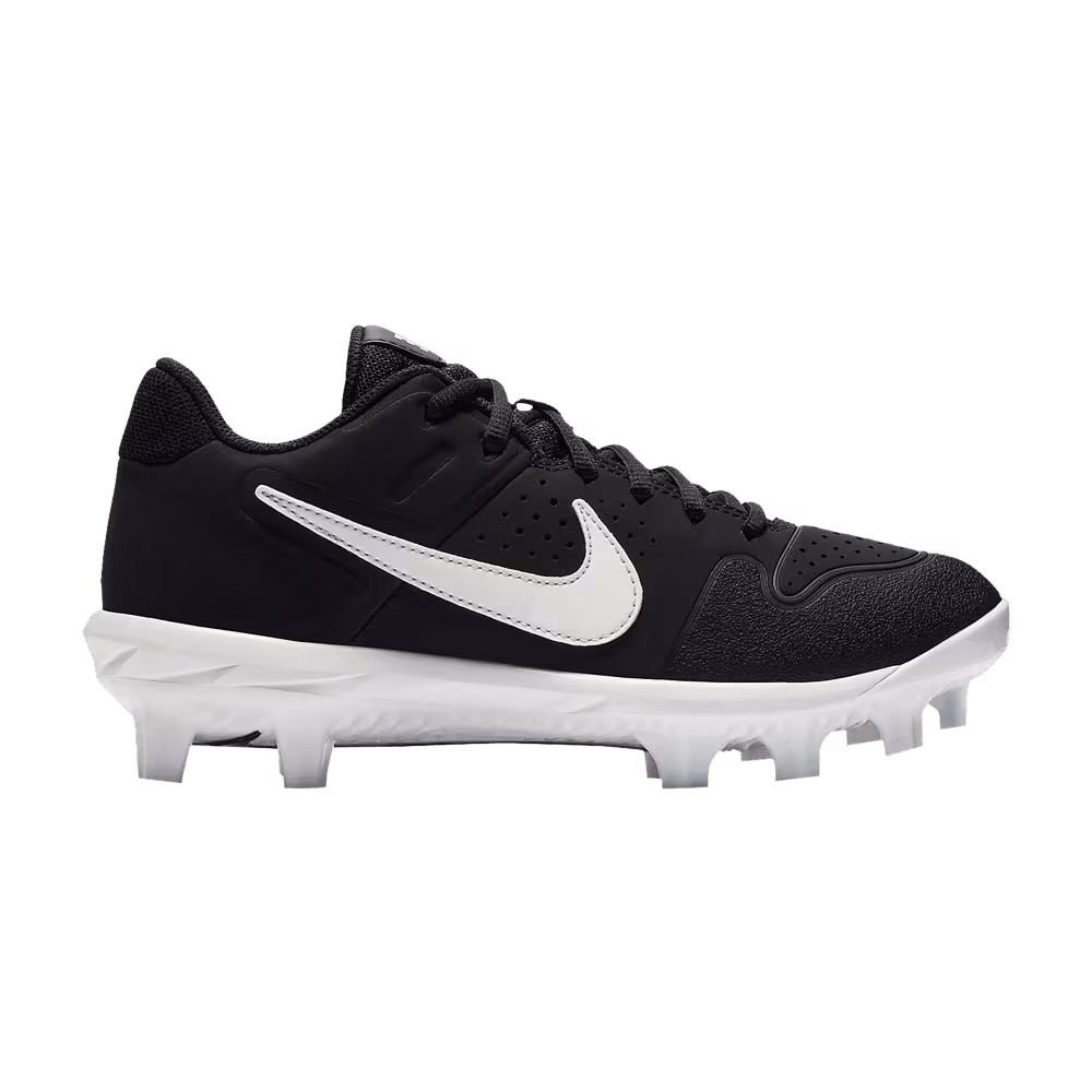Nike Alpha Huarache Varsity Low MCS GS Black Oil Grey