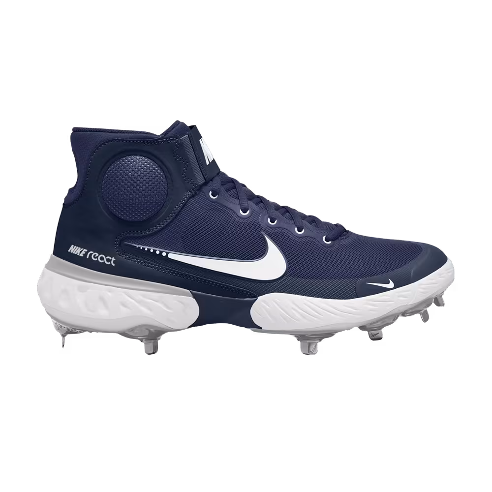 Nike Alpha Huarache Elite 3 Mid College Navy