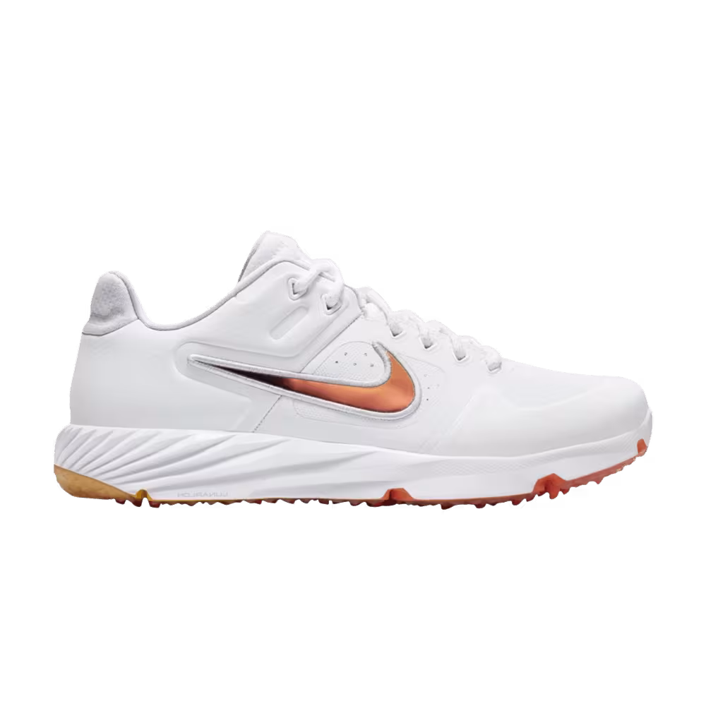 Nike Women's Alpha Huarache Elite 2 Turf White Laser Orange