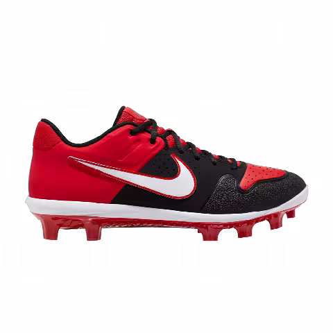 Nike Alpha Huarache Varsity Low MCS 'Black University Red'
