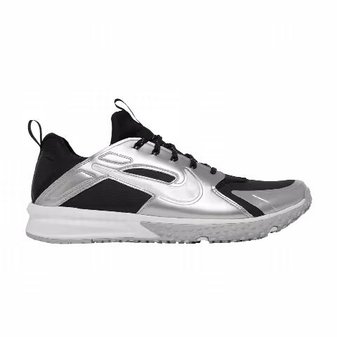 Nike Alpha Huarache Turf 'Black Silver'