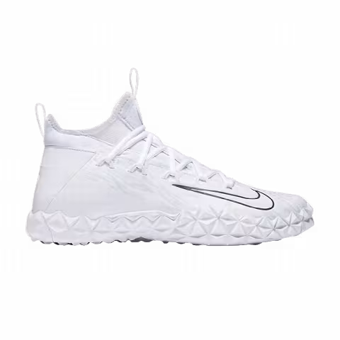 Nike Alpha Huarache 6 Elite Turf LAX 'White Metallic'