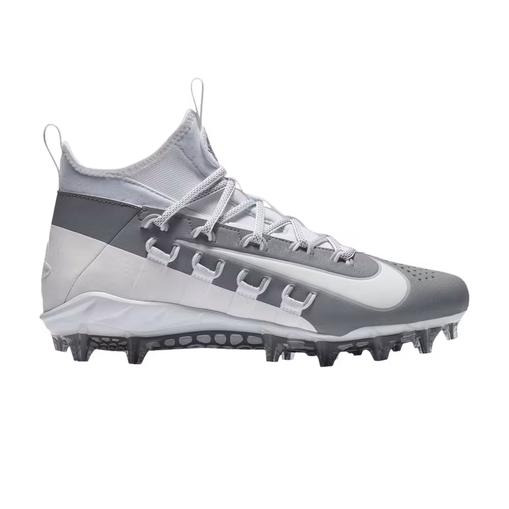 Nike Alpha Huarache 6 Elite LAX White Cool Grey