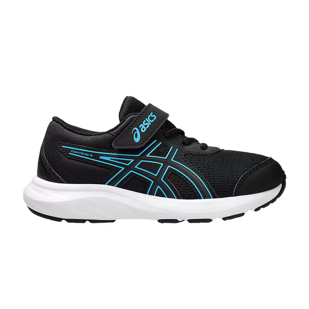 ASICS Contend 9 PS Black Digital Aqua