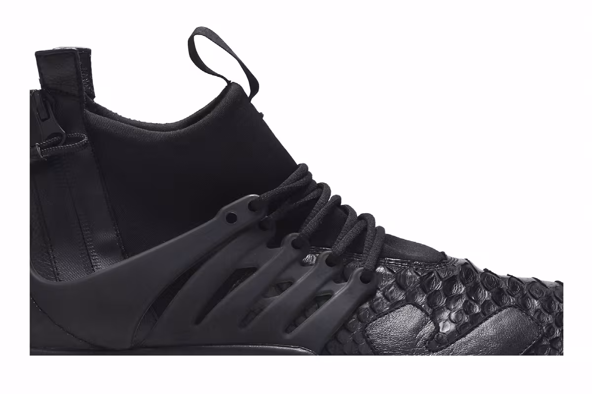The Shoe Surgeon x Acronym x NikeLab Air Presto Mid, view 3