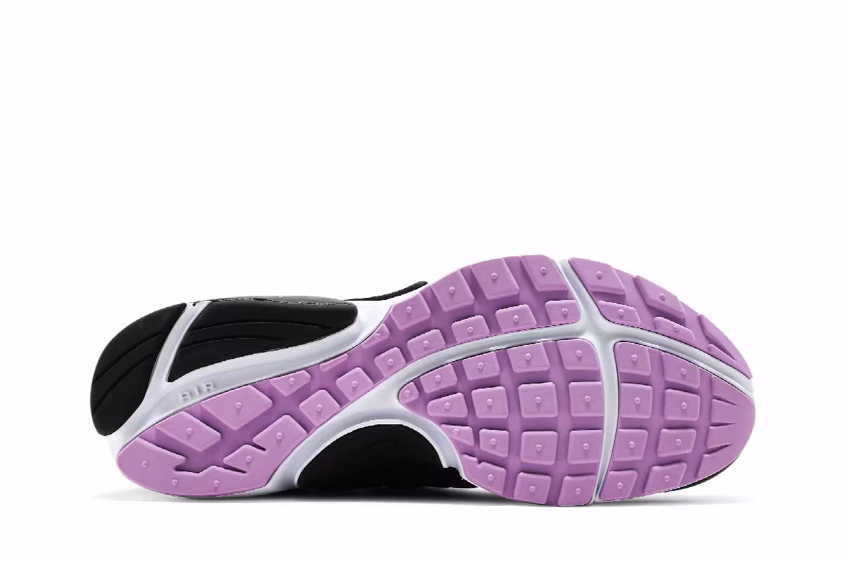 Nike Women's Air Presto Black Violet Shock, view 5
