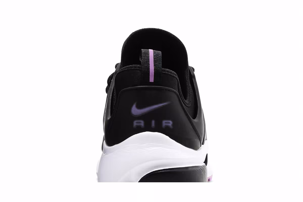 Nike Women's Air Presto Black Violet Shock, view 8
