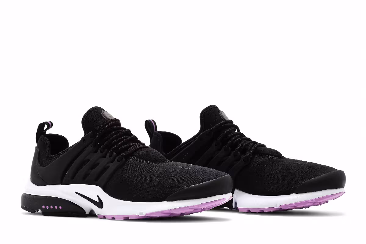 Nike Women's Air Presto Black Violet Shock, view 9