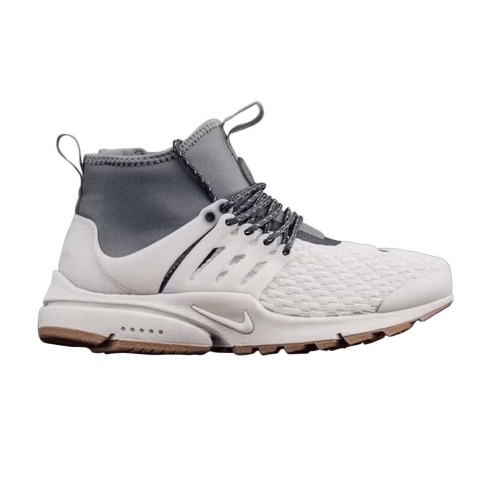Nike Women's Air Presto Mid Utility Premium Light Bone