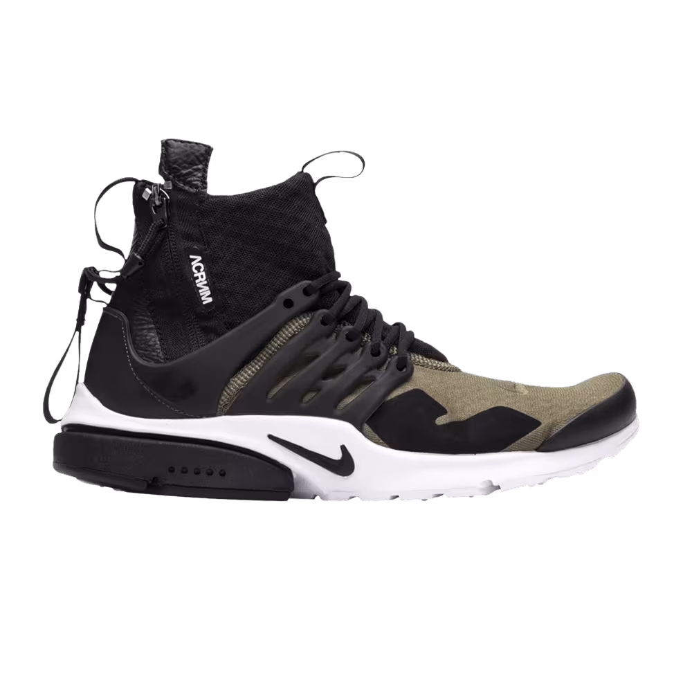 Acronym x Nike Air Presto Mid Medium Olive
