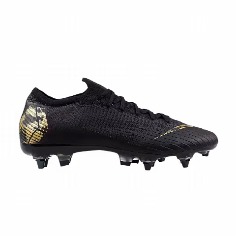 Nike Mercurial Vapor 12 Elite SG Pro AC 'Black Metallic Gold'