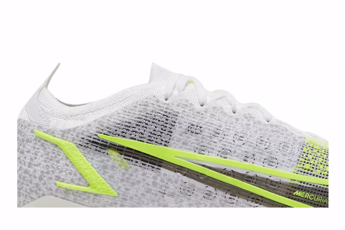 Nike Mercurial Vapor 14 Elite FG White Metallic Silver, view 3