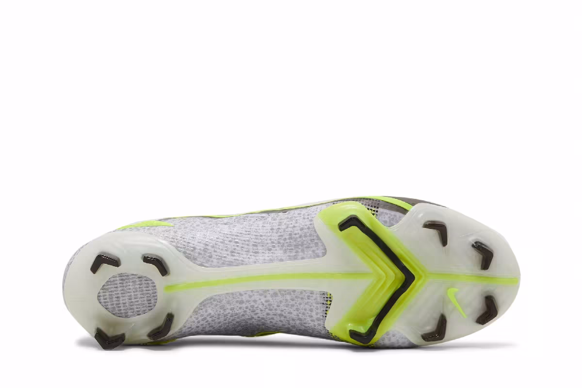 Nike Mercurial Vapor 14 Elite FG White Metallic Silver, view 5
