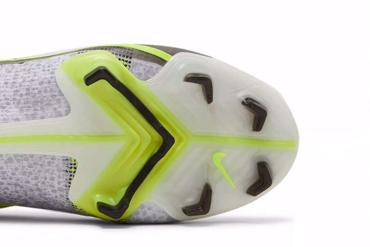 Nike Mercurial Vapor 14 Elite FG White Metallic Silver, view 6