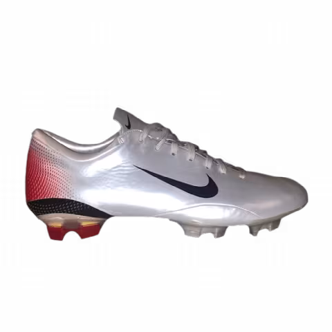 Nike Mercurial Vapor 3 FG 'Metallic Platinum Sport Red'
