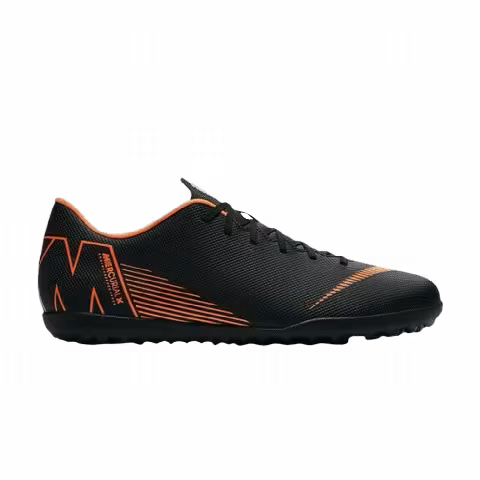Nike Mercurial VaporX 12 Club TF 'Black Total Orange'