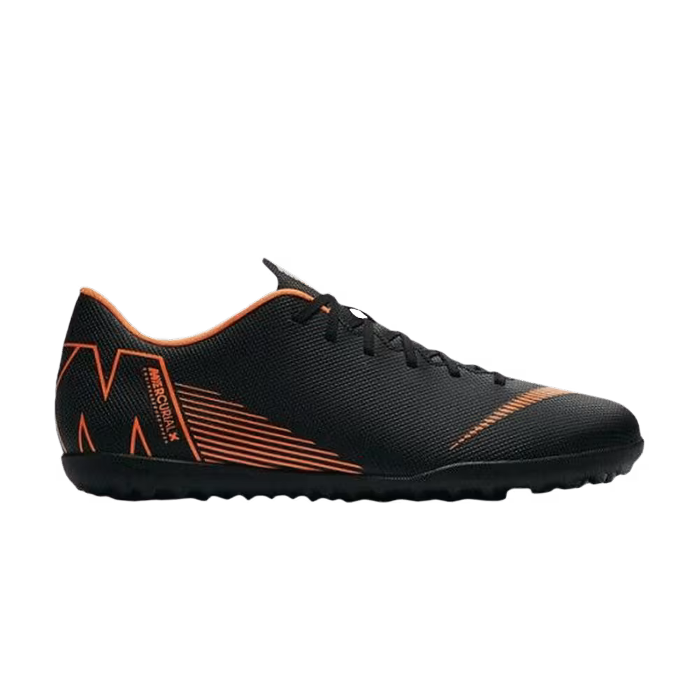 Nike Mercurial VaporX 12 Club TF Black Total Orange