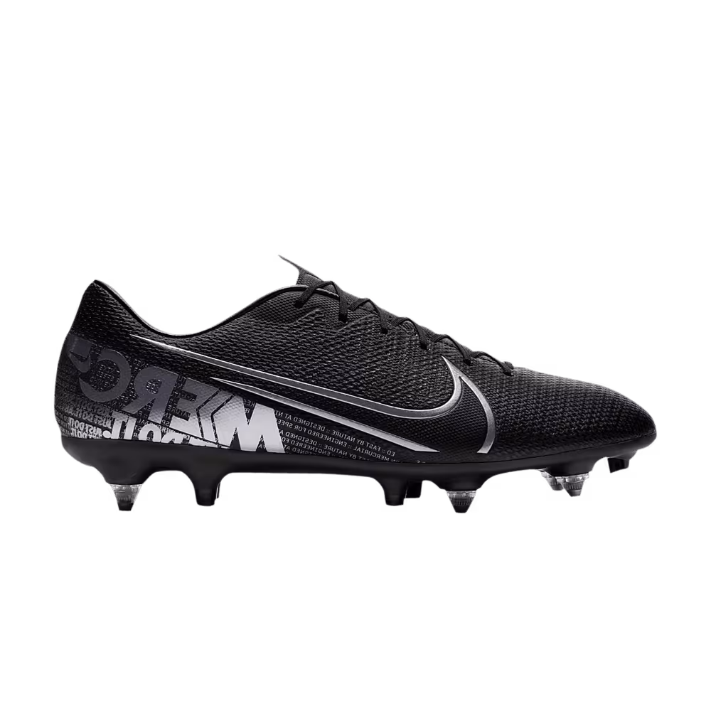 Nike Mercurial Vapor 13 SG Pro AC Black Metallic Cool Grey