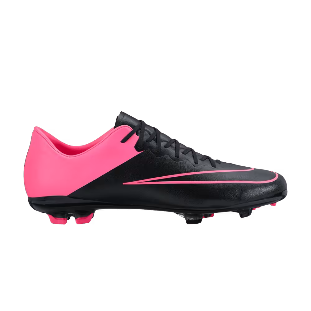 Nike Mercurial Vapor X FG GS Black Hyper Pink