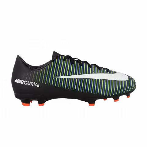 Nike Mercurial Vapor 11 FG GS 'Black Electric Green'