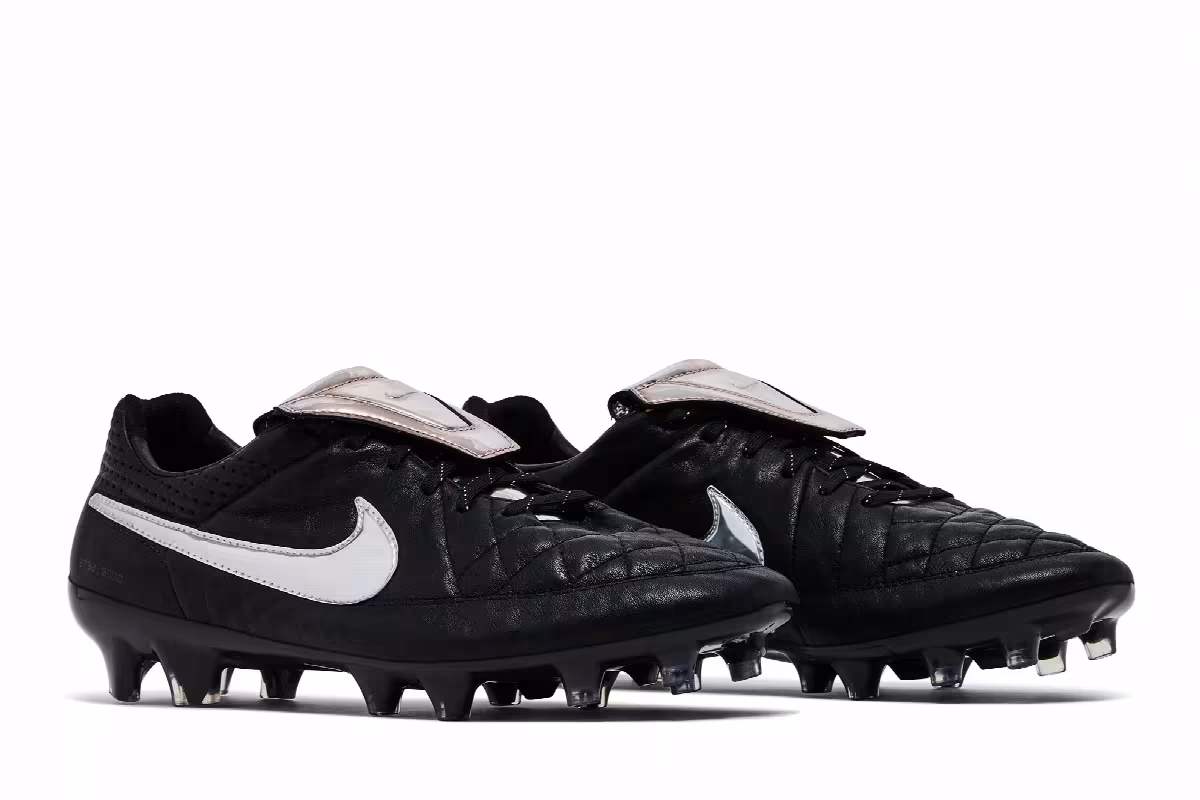Nike Tiempo Legend 5 Premium FG Black Chrome, view 9